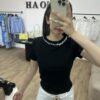 Pull Noir Avec Strass – Image 2