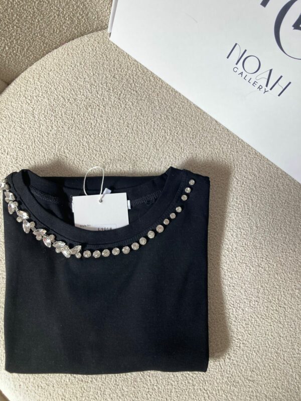 Pull Noir Avec Strass – Image 5