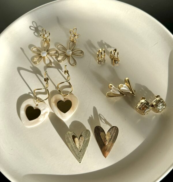 Boucles d'Oreilles en Acier Inoxydable