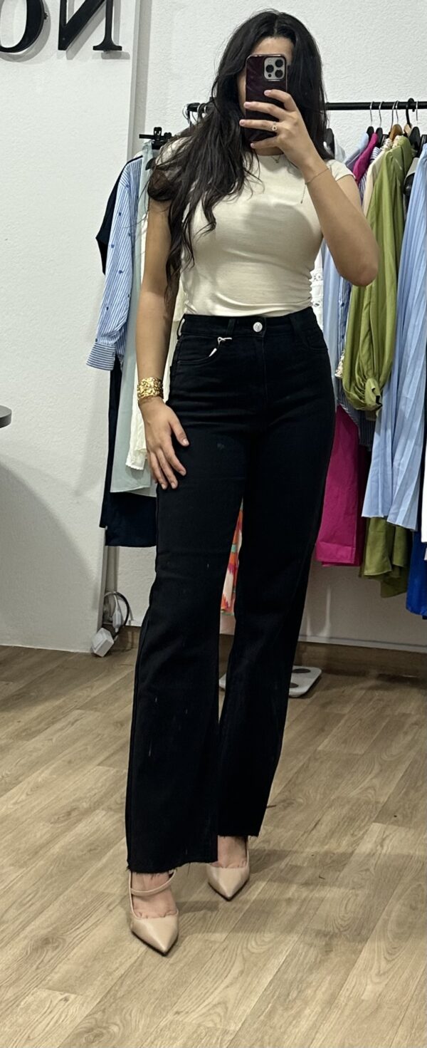 Pantalon Jean Noir – Image 3