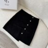 Petite Jupe Noire En Daim – Image 2