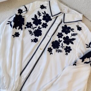 Chemise Blue Blossom