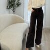 Jean Flare Marron – Image 2