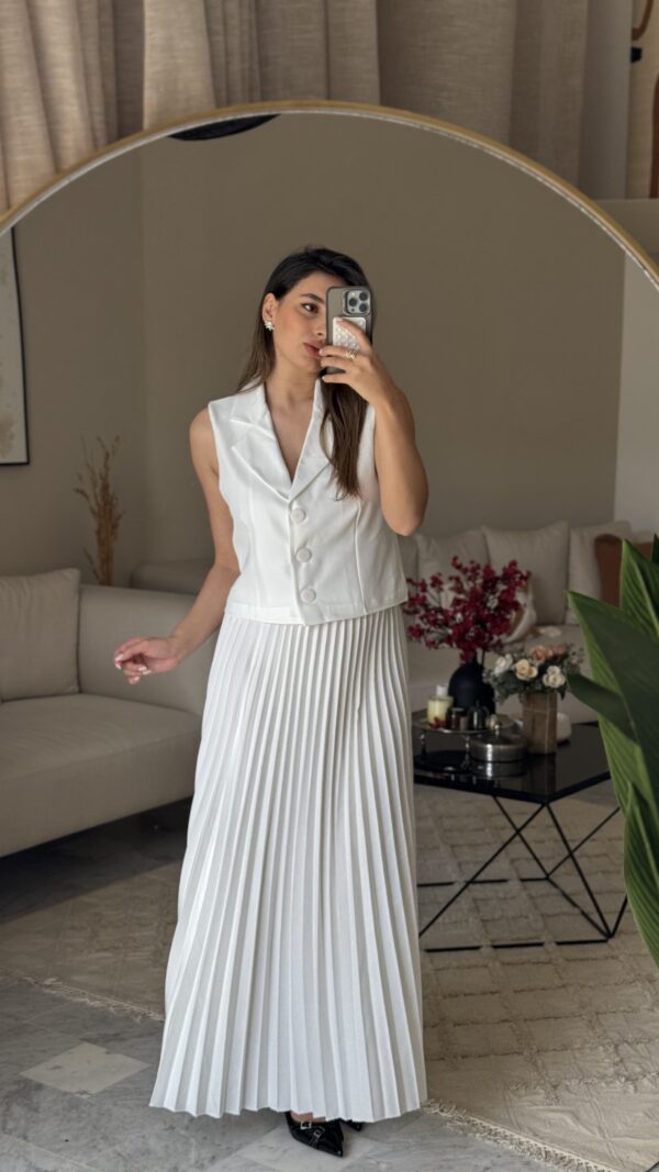 Ensemble Avec Jupe Plissée