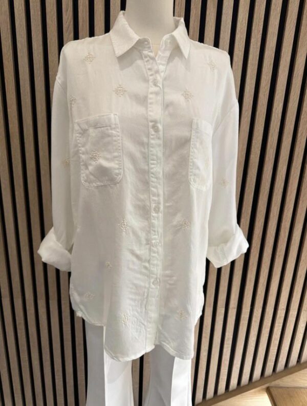 Chemise Blanche Brodée – Image 4