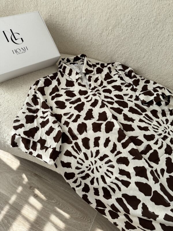 Robe Linéa Marron – Image 2