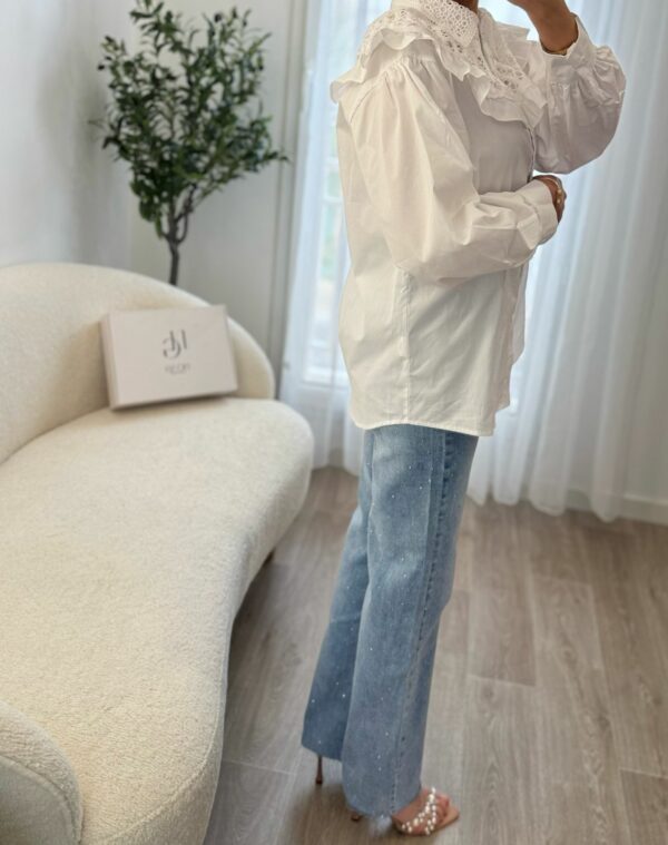 Chemise Col Dentelle – Image 5