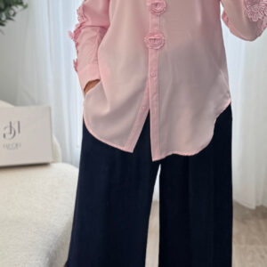 Chemise Dentelle Printanière