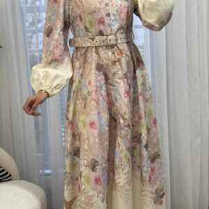 Robe Rose Bohème