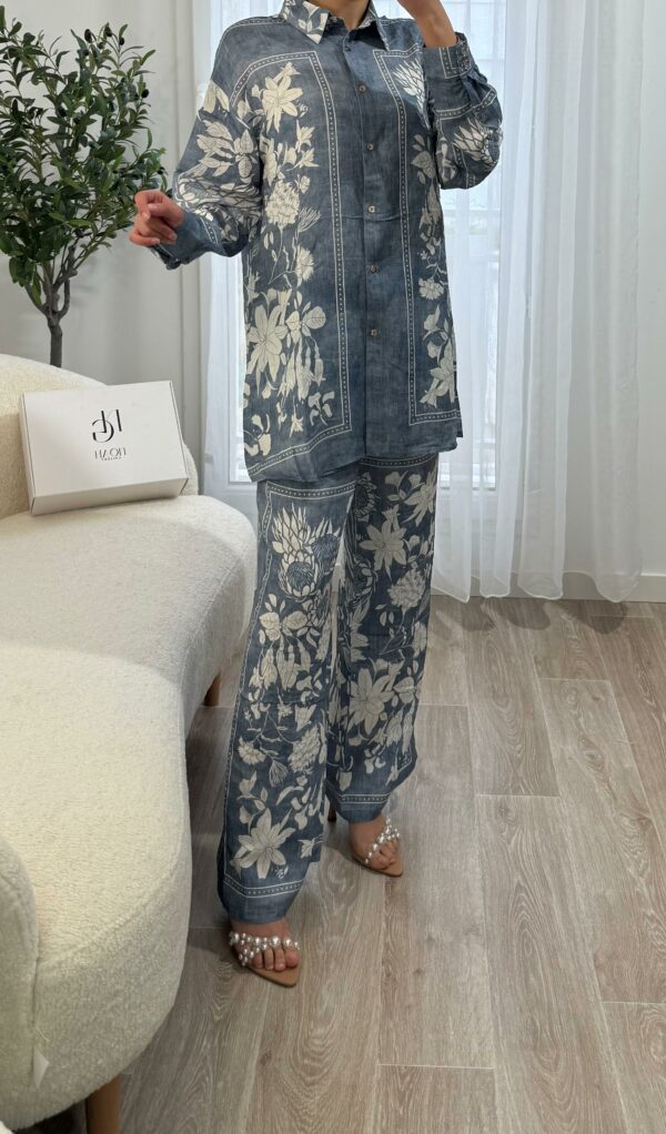 Ensemble  Bleu Fleur – Image 6
