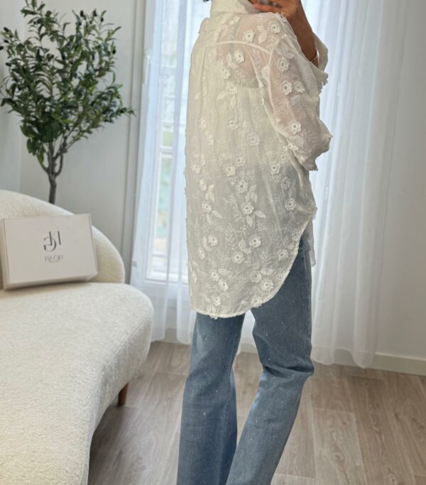 Chemise Brodée Florale – Image 4