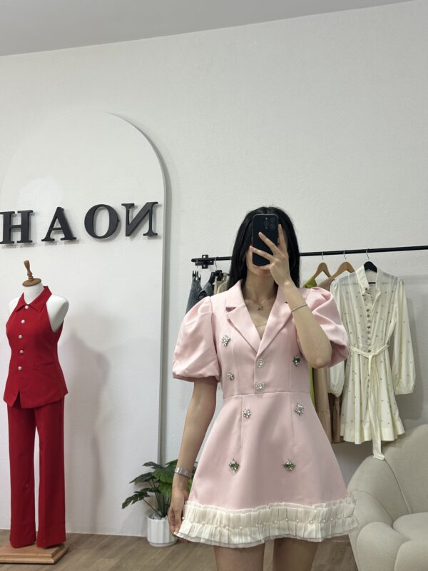 Robe Cristal Rose – Image 5