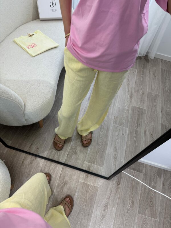Pantalon Lin Évasion – Image 3