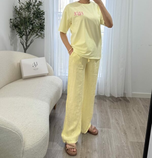 Pantalon Lin Évasion – Image 4