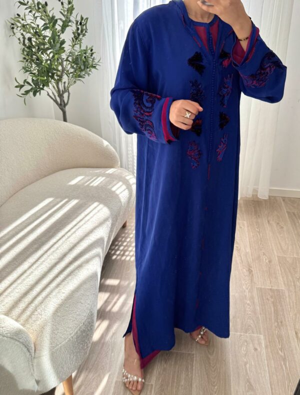 Caftan Bleu Majesté