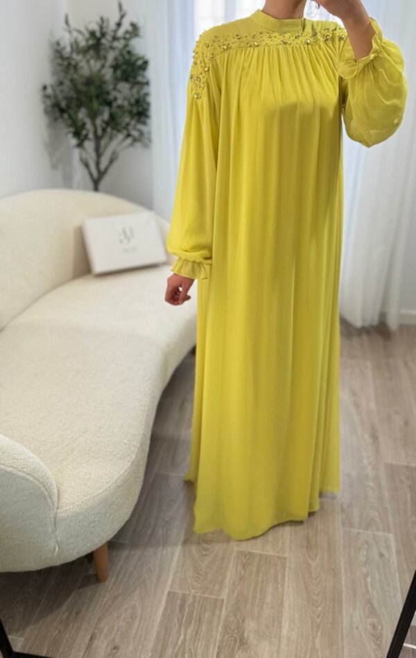 Robe Perle Pistache – Image 4