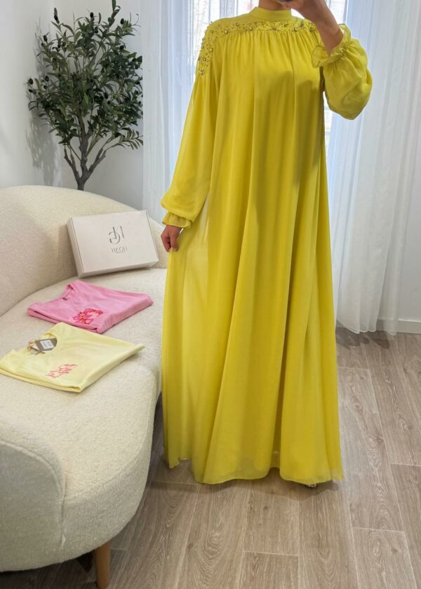 Robe Perle Pistache – Image 3