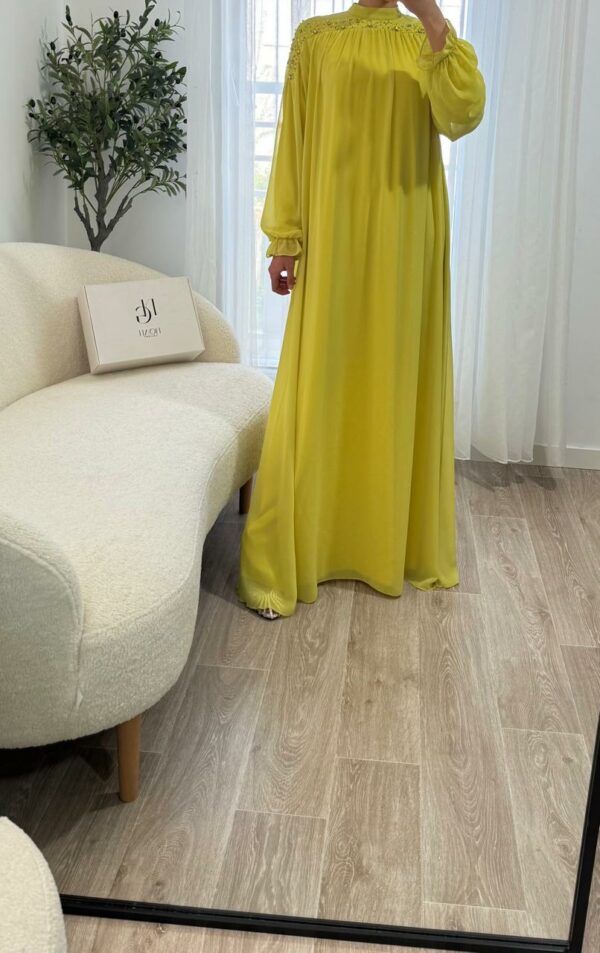 Robe Perle Pistache