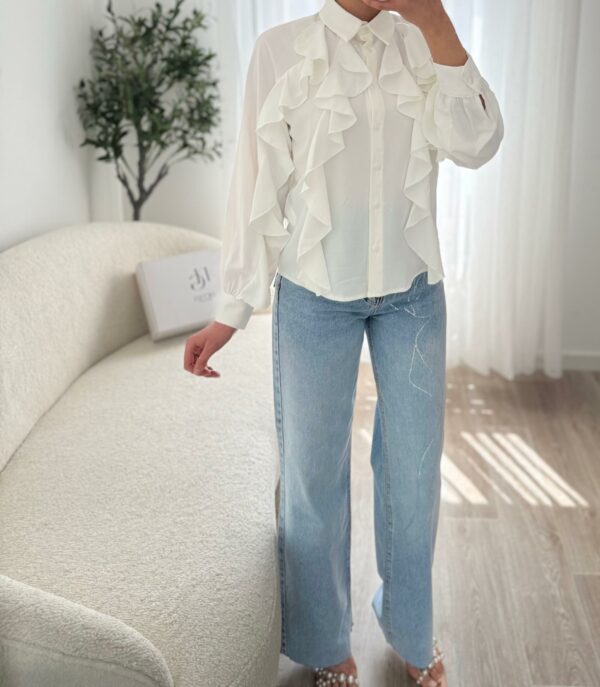Chemise Blanche Poésie – Image 2