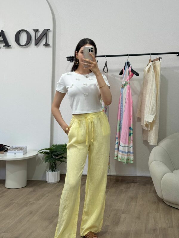 Pantalon Lin Évasion – Image 5