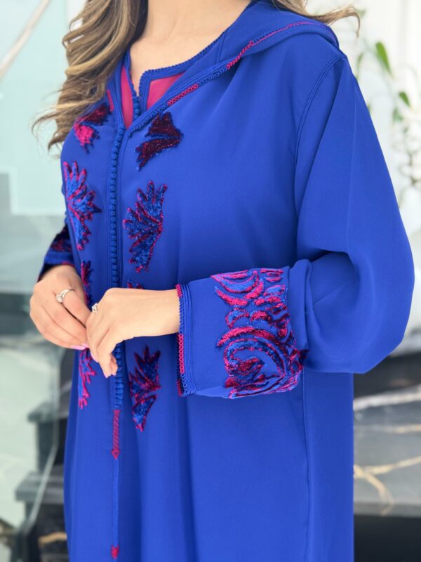 Caftan Bleu Majesté – Image 3
