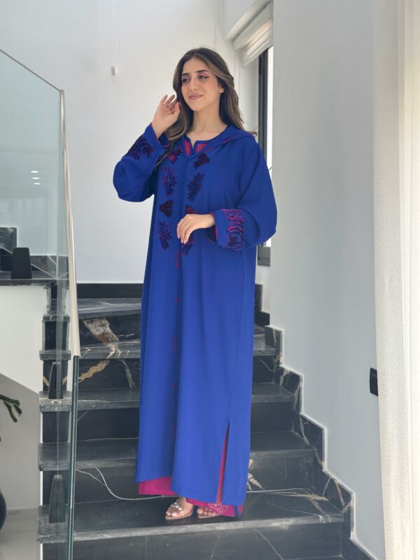 Caftan Bleu Majesté – Image 2