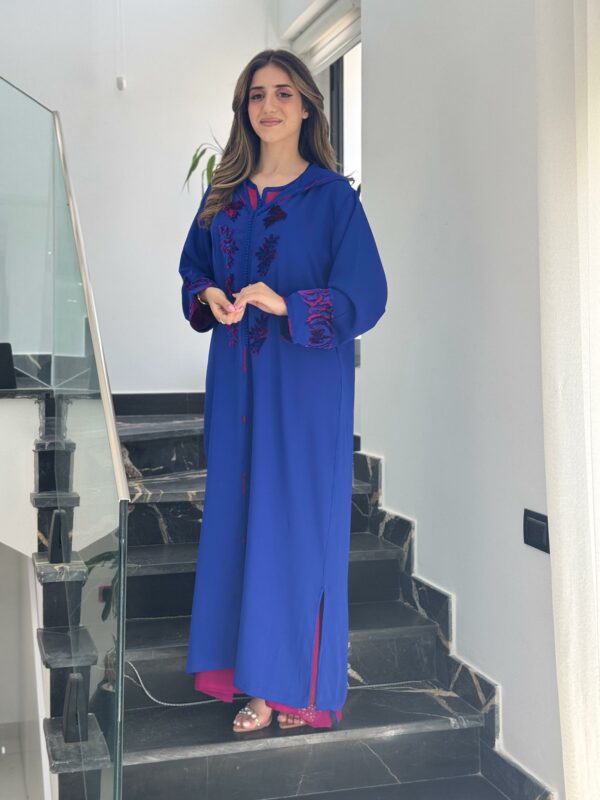 Caftan Bleu Majesté