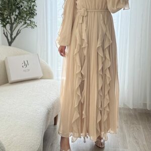 Robe Nacre Flottante