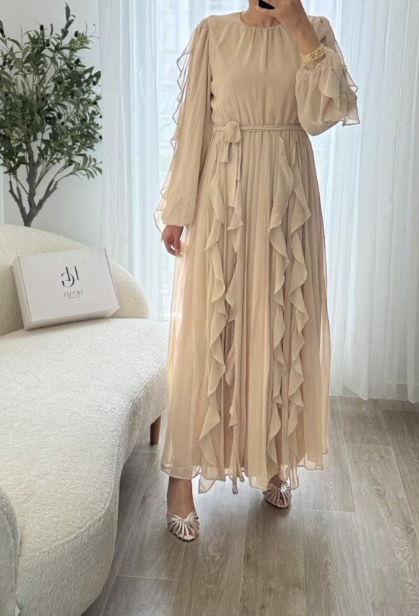 Robe Nacre Flottante