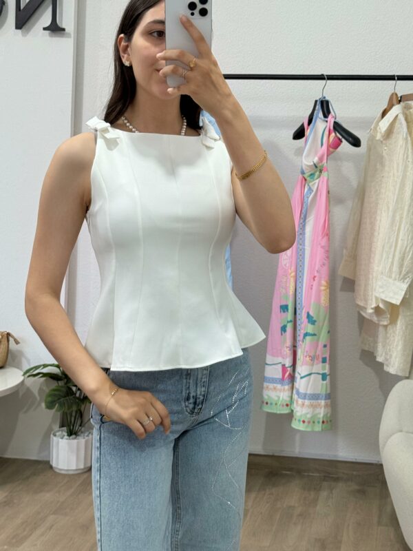 Top Charme en Ruban