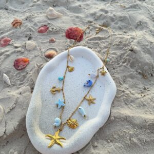 Collier Bleu Azur