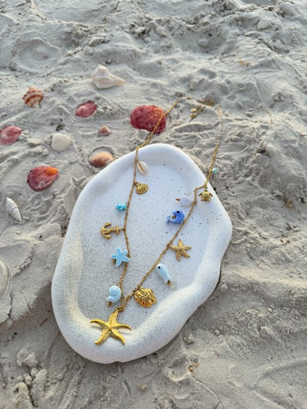 Collier Bleu Azur