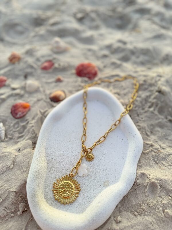 Collier Soleil Papillon