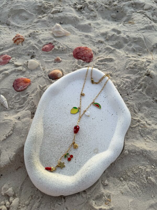 Collier Cœur Fleuri – Image 2