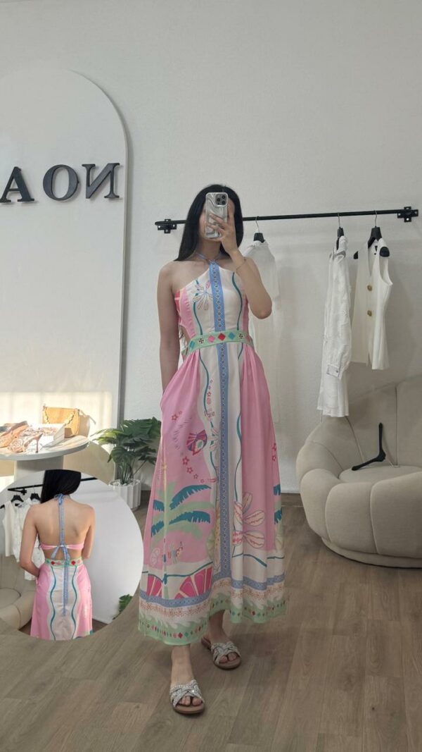 Robe Rosée Tropicale – Image 4