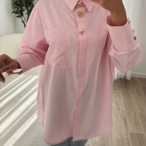 Chemise Bouton Doré