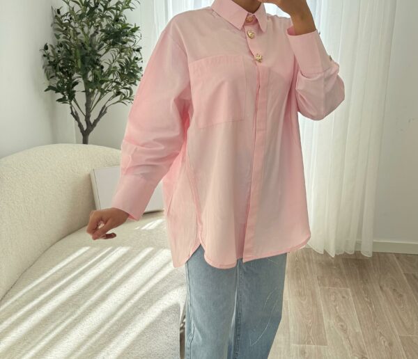 Chemise Bouton Doré – Image 6