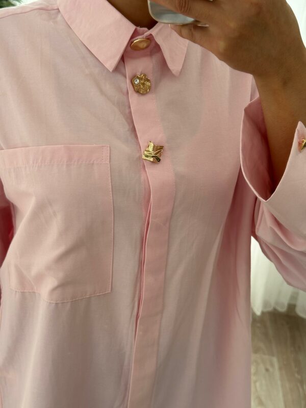 Chemise Bouton Doré – Image 5