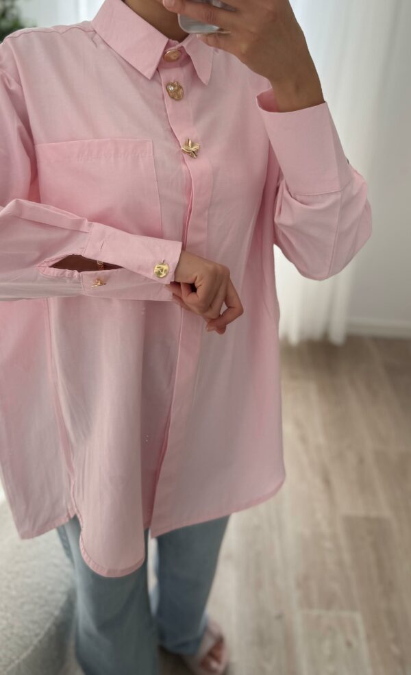 Chemise Bouton Doré – Image 3