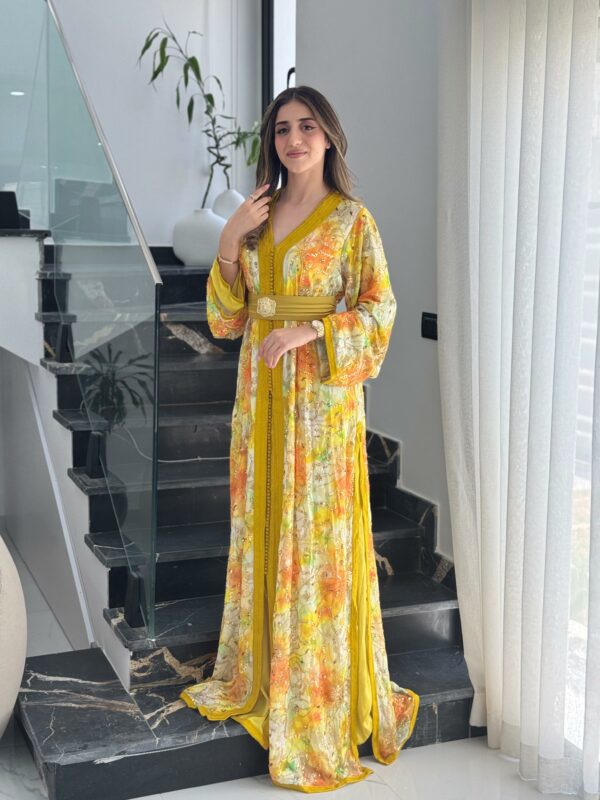 Caftan Fleur de Soleil – Image 3