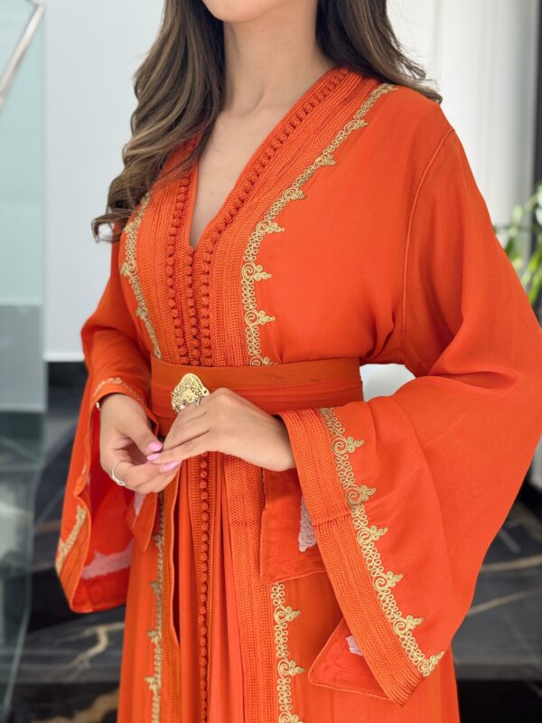 Caftan Épure Dorée – Image 3