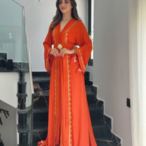 Caftan Épure Dorée