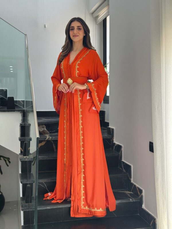 Caftan Épure Dorée – Image 5