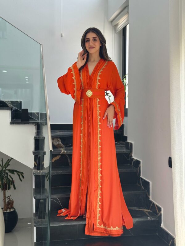 Caftan Épure Dorée – Image 4