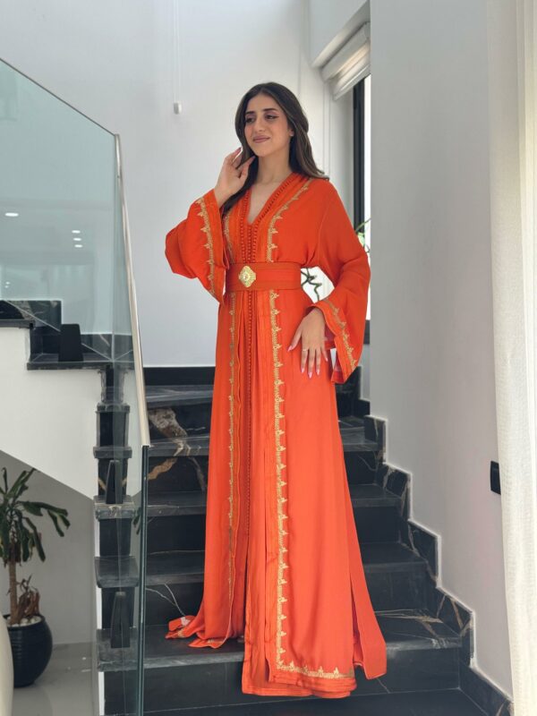 Caftan Épure Dorée – Image 2