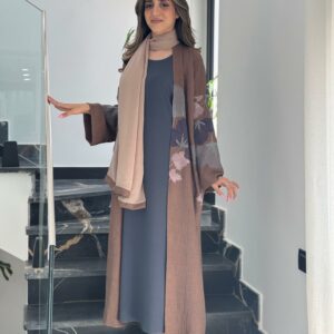 Abaya Voile Fleuri
