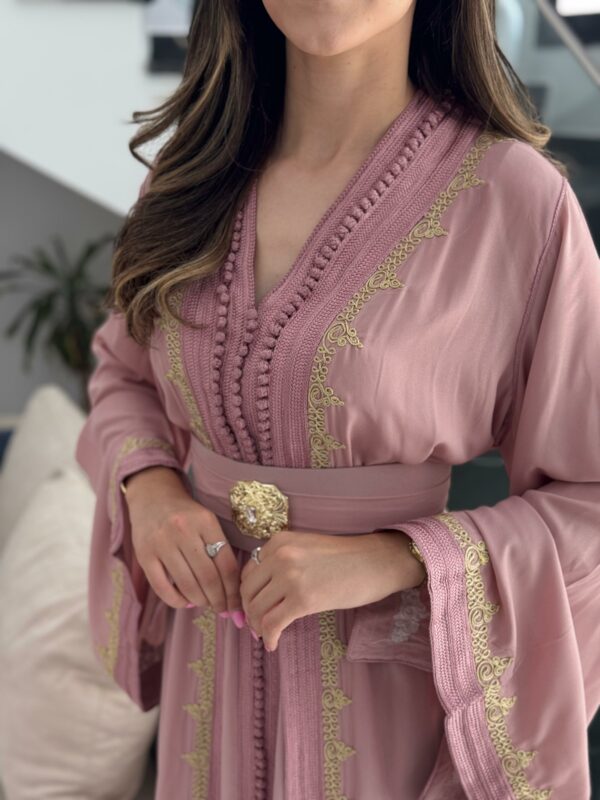 Caftan Épure Dorée – Image 7