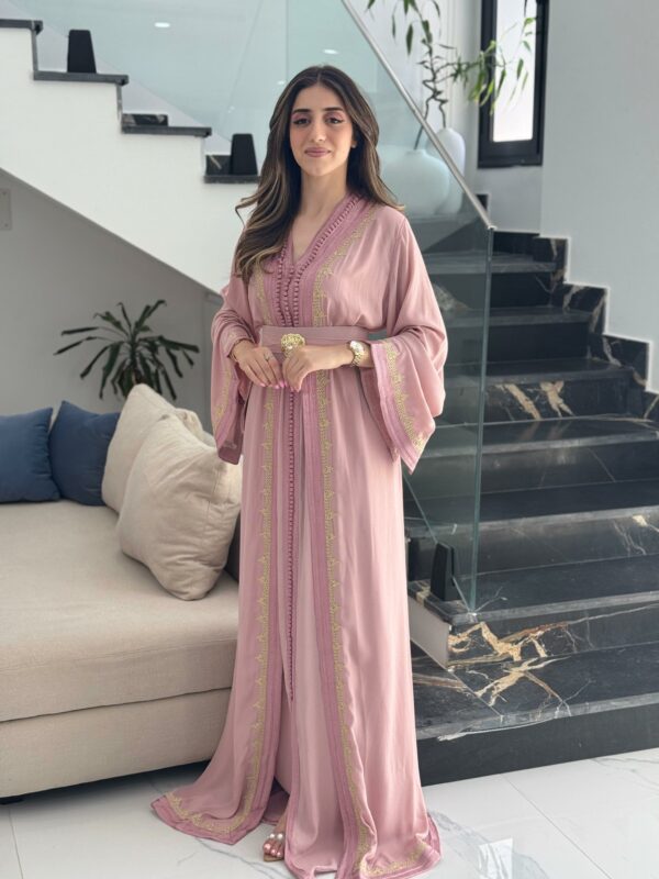 Caftan Épure Dorée – Image 8