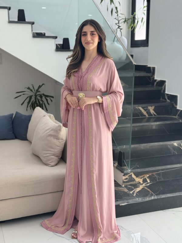 Caftan Épure Dorée – Image 9