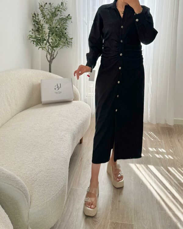 Robe Effet Jean Noire – Image 3